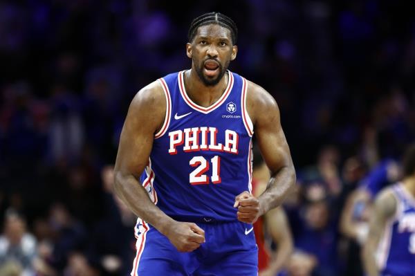 Joel Embiid was averaging 35.3 points and 11.2 rebounds before injuring his knee this year.