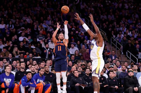 Jalen Brunson managed to increase his scoring and assists per game for the Knicks this year.