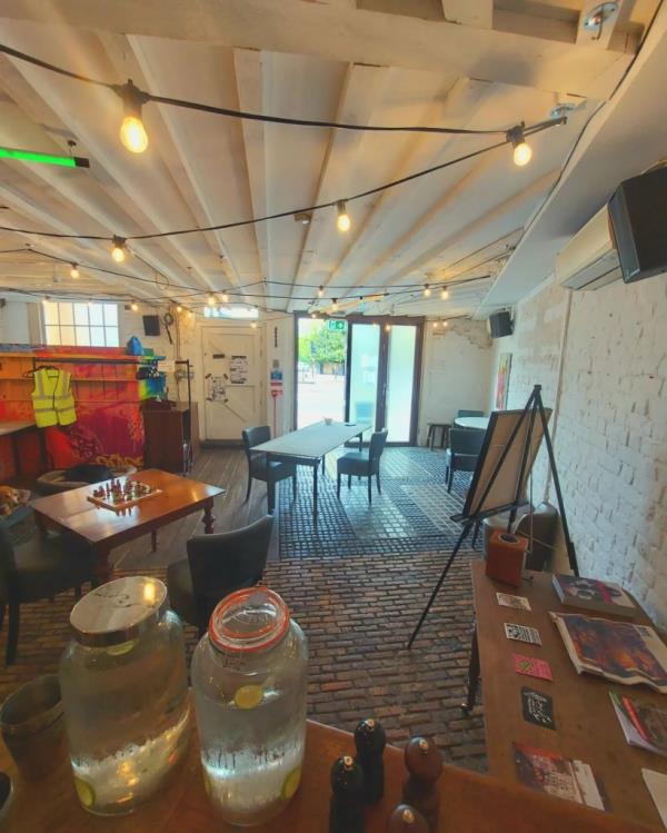 The restaurant had been closed when the squatters took over as the 