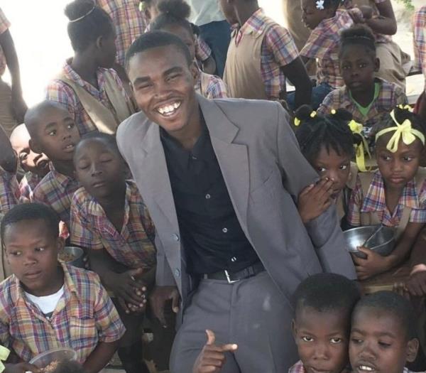El Roi Haiti's founder and director, Sandro Dorsainvil.