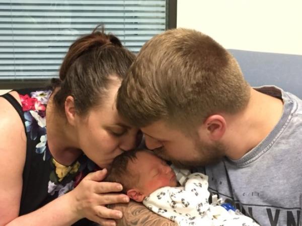 Emma and Luke Winwood with Harry in intensive care TRIANGLE NEWS 0208 629 3622 // news@trianglenews.co.uk By Emily Hall Pics A MUM has released a photo of her newborn moments before he suffered a devastating stroke?to raise awareness of the co<em></em>ndition in babies. Emma Winwood had not long given birth to her firstborn Harry and was in a hospital recovery room when things began to go horribly wrong. What should have been a blissful time as Emma bo<em></em>nded with her new baby turned into a nightmare when little Harry suddenly began to turn blue. *TRIANGLE NEWS DOES NOT CLAIM ANY COPYRIGHT OR LICENCE IN THE ATTACHED MATERIAL. ANY DOWNLOADING FEES CHARGED BY TRIANGLE NEWS ARE FOR TRIANGLE NEWS SERVICES ONLY, AND DO NOT, NOR ARE THEY INTENDED TO, Co<em></em>nVEY TO THE USER ANY COPYRIGHT OR LICENSE IN THE MATERIAL. BY PUBLISHING THIS MATERIAL , THE USER EXPRESSLY AGREES TO INDEMNIFY AND TO HOLD TRIANGLE NEWS HARMLESS FROM ANY CLAIMS, DEMANDS, OR CAUSES OF ACTION ARISING OUT OF OR Co<em></em>nNECTED IN ANY WAY WITH USER'S PUBLICATION OF THE MATERIAL*