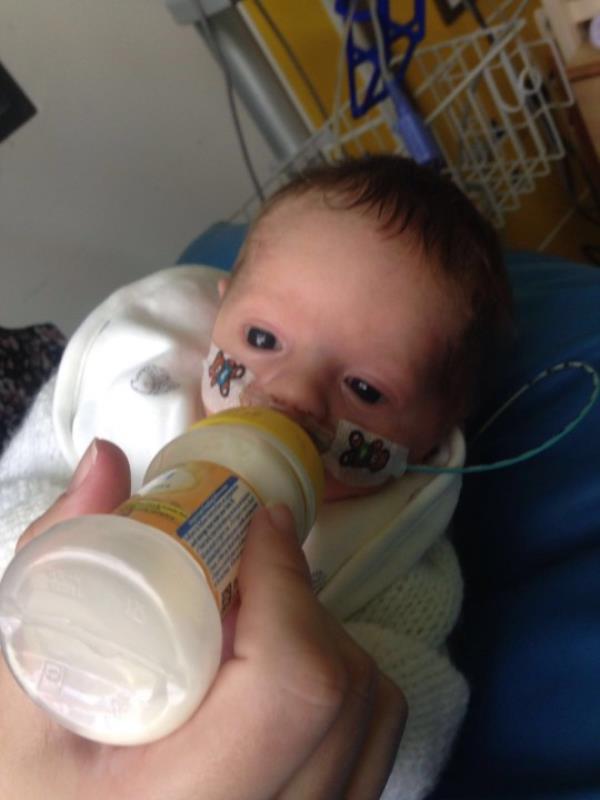 Harry Winwood in intensive care - day 7 TRIANGLE NEWS 0208 629 3622 // news@trianglenews.co.uk By Emily Hall Pics A MUM has released a photo of her newborn moments before he suffered a devastating stroke?to raise awareness of the co<em></em>ndition in babies. Emma Winwood had not long given birth to her firstborn Harry and was in a hospital recovery room when things began to go horribly wrong. What should have been a blissful time as Emma bo<em></em>nded with her new baby turned into a nightmare when little Harry suddenly began to turn blue. *TRIANGLE NEWS DOES NOT CLAIM ANY COPYRIGHT OR LICENCE IN THE ATTACHED MATERIAL. ANY DOWNLOADING FEES CHARGED BY TRIANGLE NEWS ARE FOR TRIANGLE NEWS SERVICES ONLY, AND DO NOT, NOR ARE THEY INTENDED TO, Co<em></em>nVEY TO THE USER ANY COPYRIGHT OR LICENSE IN THE MATERIAL. BY PUBLISHING THIS MATERIAL , THE USER EXPRESSLY AGREES TO INDEMNIFY AND TO HOLD TRIANGLE NEWS HARMLESS FROM ANY CLAIMS, DEMANDS, OR CAUSES OF ACTION ARISING OUT OF OR Co<em></em>nNECTED IN ANY WAY WITH USER'S PUBLICATION OF THE MATERIAL*