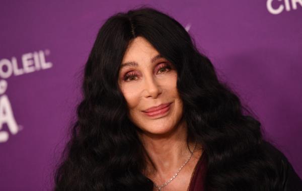 US singer and actress Cher attends Cirque du Soleil's KOOZA red carpet premiere at the Santa Mo<em></em>nica Pier, in Santa monica, California, October 24, 2024.