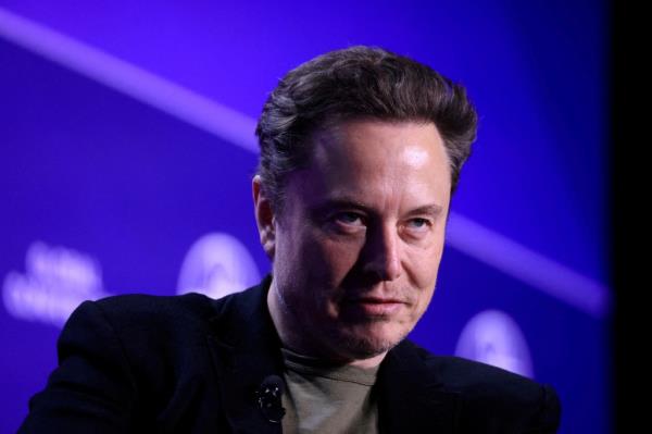 Elon Musk at Global Co<em></em>nference Sessions on May 6, 2024.