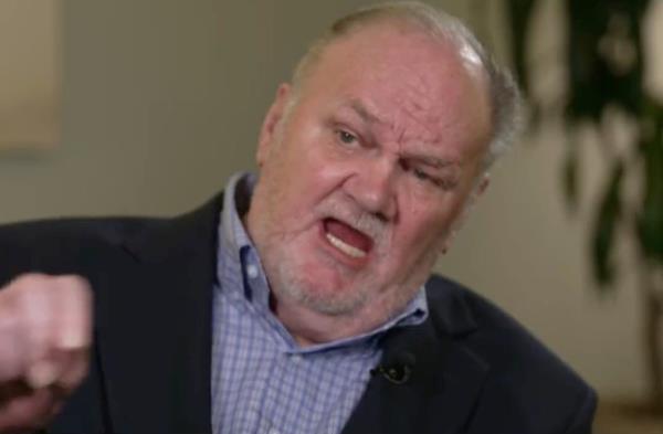 Thomas Markle speaking during an exclusive interview with Good Morning Britain
