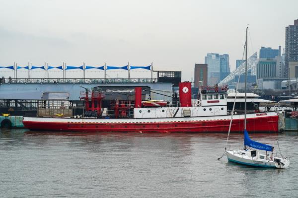 The 22-year-old stole the John J. Harvey vessel at 2:30 p.m. on Thursday morning.