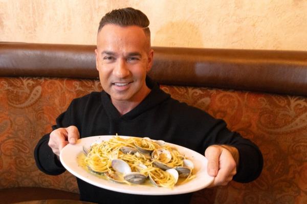 Mike Sorrentino at Osteria in Marlboro, N.J., which is catering his Christmas Eve dinner this year. 