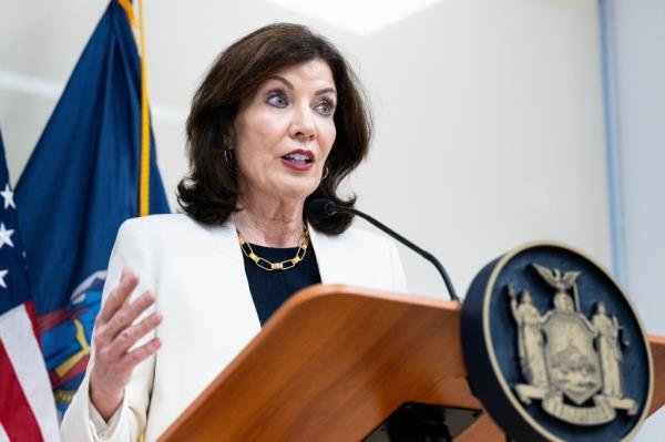 Kathy Hochul speaks