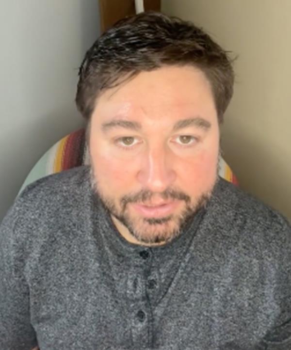 Andrew Cormier, 37, explained he has full custody of their children after the video of her went viral.