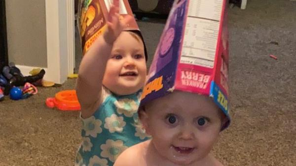 The twins crawled into a cedar toy chest and were found dead the next day after the lid closed over them 