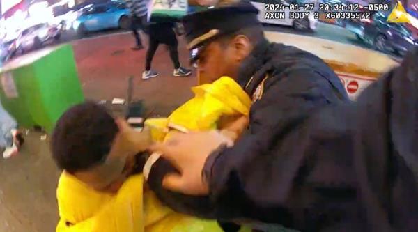 Bodycam footage of the Times Square beatdown of two cops.