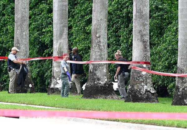 Trump was also targeted by a would-be sniper at his Florida golf course last month.