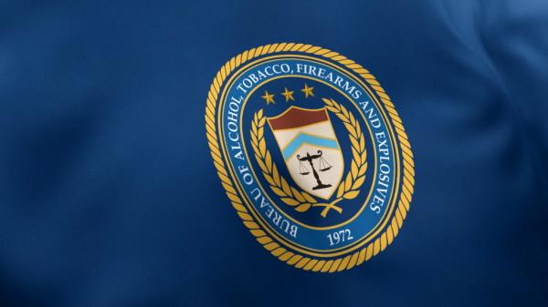 Bureau of Alcohol Tobacco Firearms and Explosives Flag, ATF Flag.
