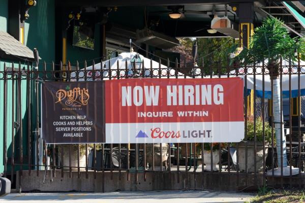 A surprisingly-resilient jobs market has some eco<em></em>nomists worried that inflation could be more stubborn. In October, there were 150,000 payroll gains -- a sharp downturn from 336,000 jobs added in September.