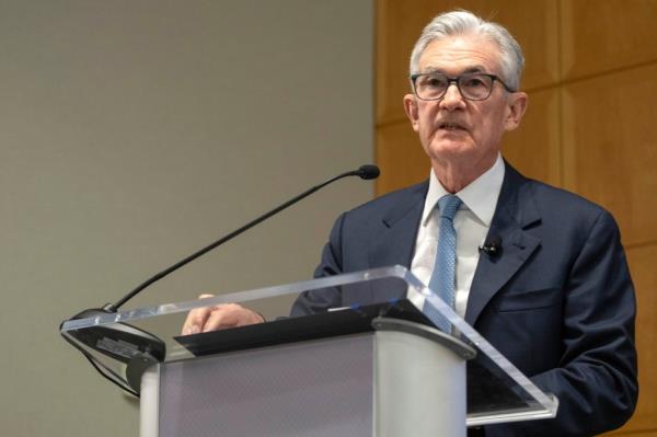 Speaking at the Internatio<em></em>nal Mo<em></em>netary Fund's policy panel in Washington, DC, on Thursday, Federal Reserve Chair Jerome Powell made it clear that there is no definitive end to its historic interest-rate increases.
