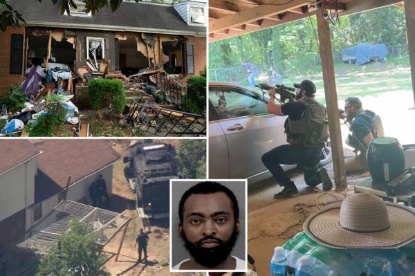 可怕的枪战在夏洛特附近爆发，造成4名执法人员死亡