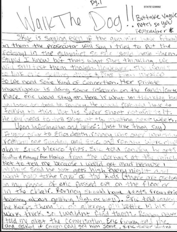Richins' latter