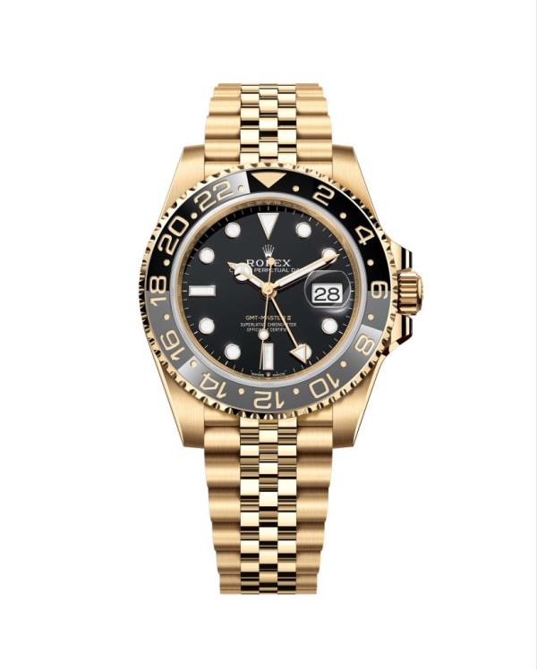 Image of Rolex GMT-Master II in 18-k gold