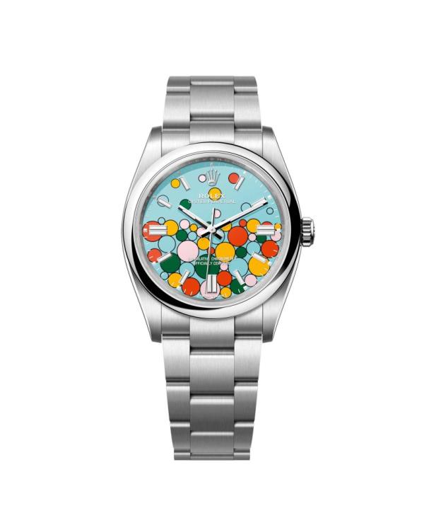 Image of Rolex Oyster Perpetual “Celebration” watch in Oystersteel