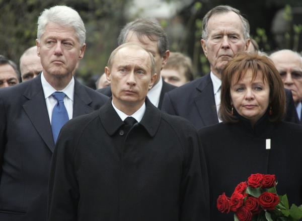 Vladimir Putin said Bill Clinton o<em></em>nce told him he thought Russia could join NATO.