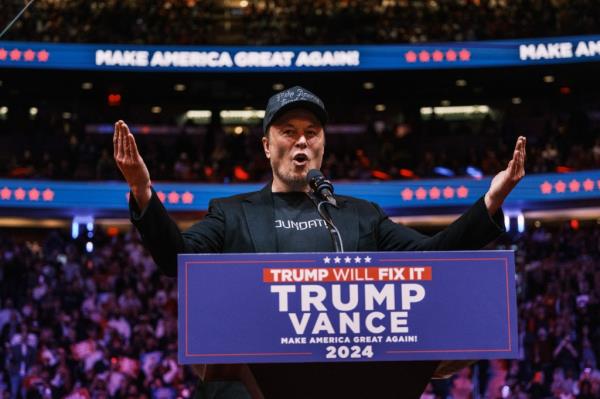 Elon announced that he wants to cut at least $2 trillion in government waste during Trump’s rally at MSG.