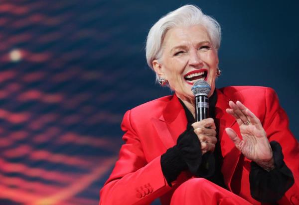 Maye Musk said she initially registered as a Democrat when she became a U.S. citizen.