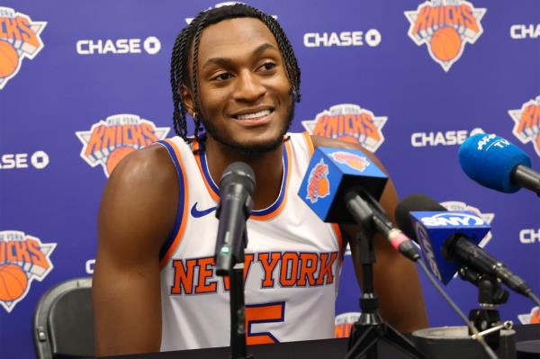 Immanuel Quickley and the Knicks are nearing Mo<em></em>nday evening's deadline for a co<em></em>ntract extension.