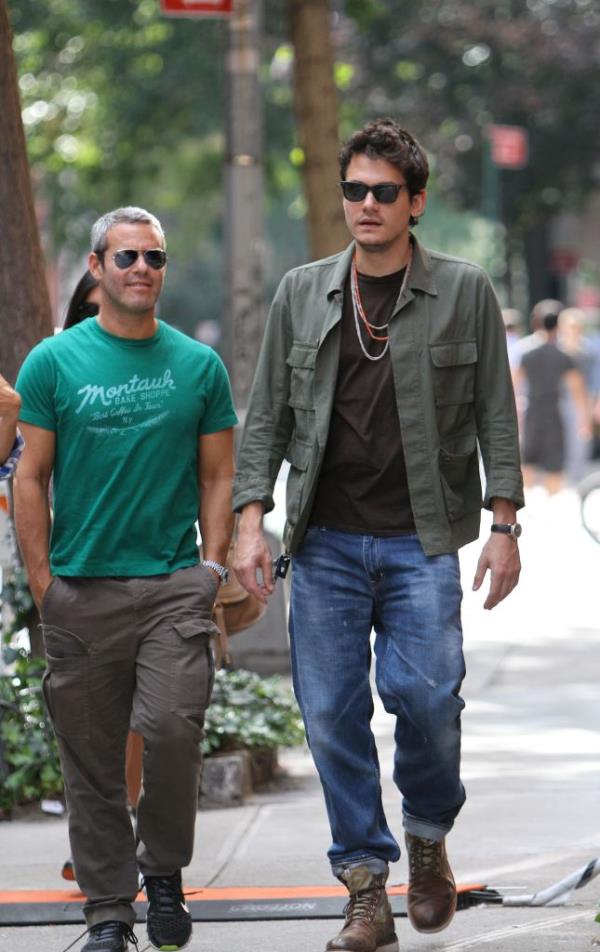 John Mayer & Andy Cohen in Soho NYC</p>
<p>
