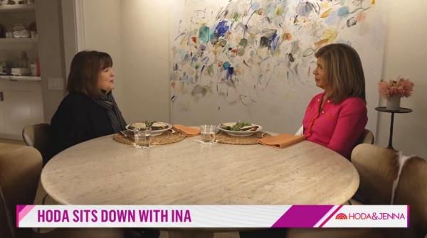 Ina Garten and Hoda Kotb
