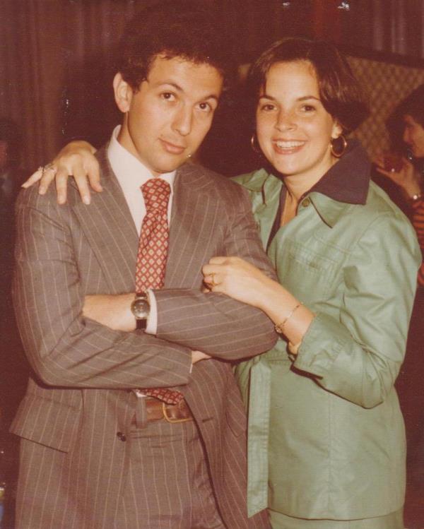 An old photo of Jeffrey and Ina Garten