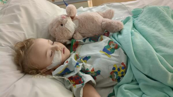 Berriman's daughter in hospital