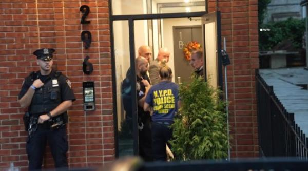 Police were called just after 2.30pm Mo<em></em>nday to an apartment on New York Avenue near Avenue D in East Flatbush