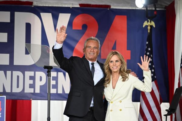Robert F. Kennedy Jr. and Cheryl Hines