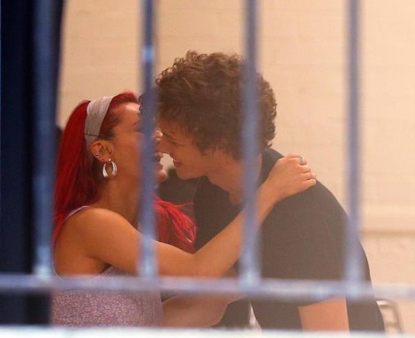 Bobby Brazier and Dianne Buswell