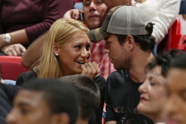 Enrique Iglesias and Anna Kournikova in 2005.