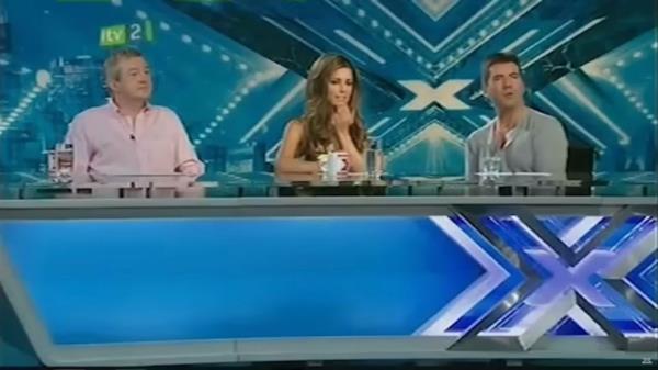 Louis Walsh, Cheryl Cole and Simon Cowell
