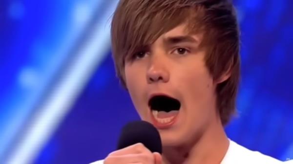 Liam Payne auditions for 