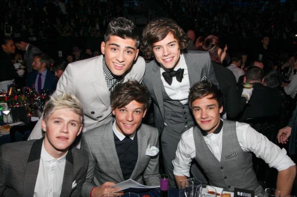One Direction at the 2012 BRIT Awards