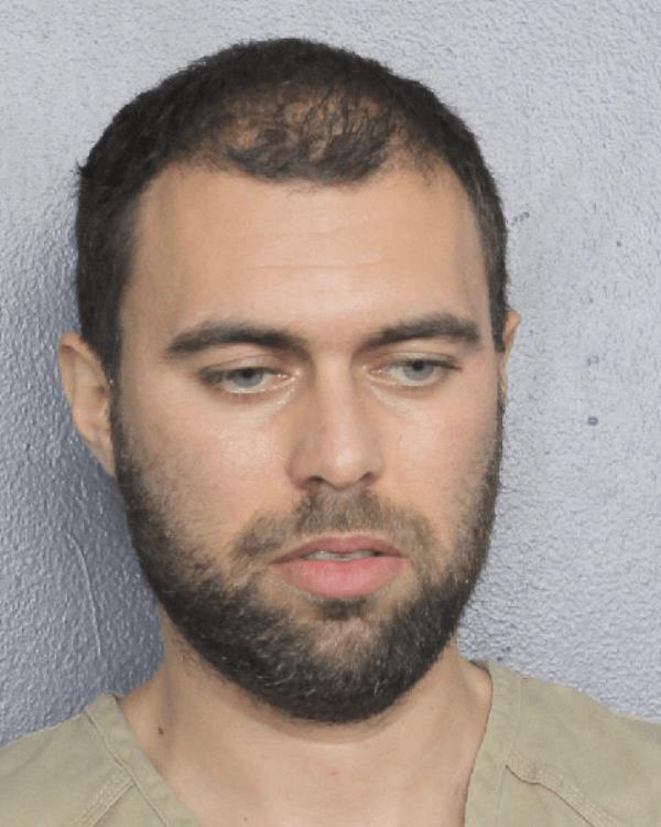 Evtimov was handed a slew of charges including resisting arrest with violence, battery on law enforcement (two times) and exposure of sexual organs, according to court docu<em></em>ments.