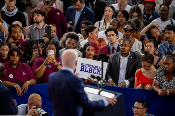 Biden speaking to young voters