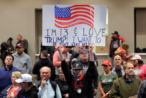 Poster that says 