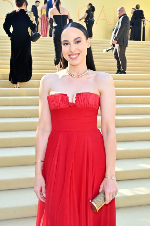 Meena Harris attends Gold Gala 2024 at The Music Center on May 11, 2024 in Los Angeles, California. 