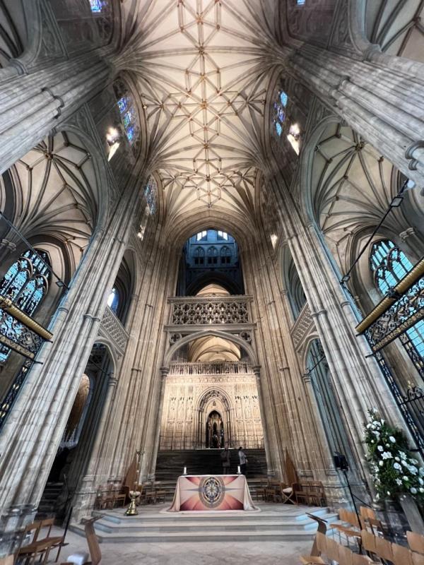 inside the catherdral