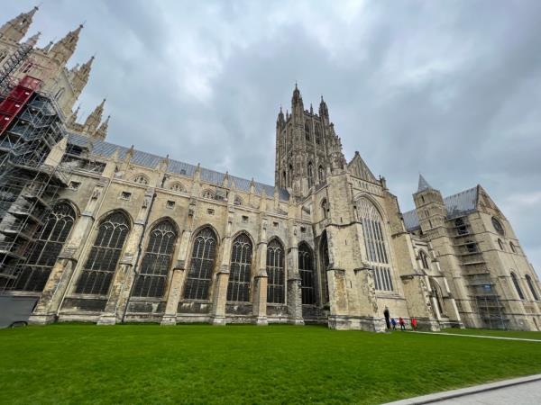 outside of the cathedral