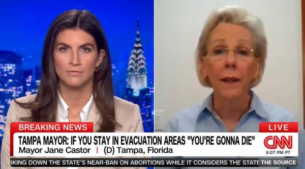 Tampa Mayor Jane Castor (R) offered blunt warning to residents that they will 