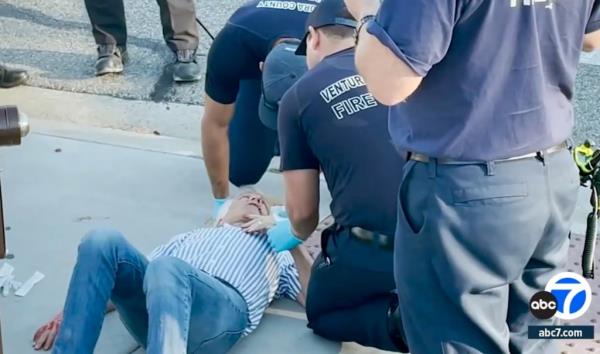 Paul Kessler on the ground.