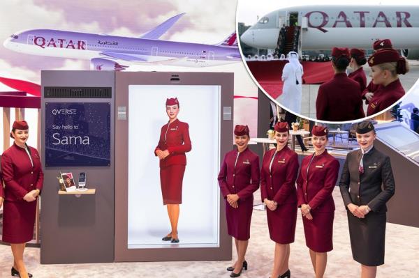 卡塔尔航空创造首个人工智能空乘：“平易近人、友好”