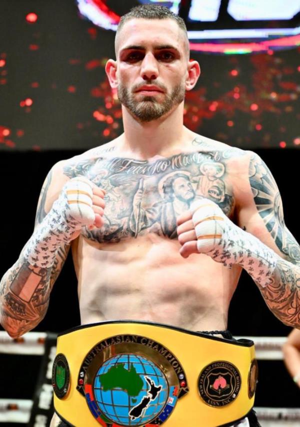 Super welterweight Jordan Laruccia o<em></em>nce trialled as a junior goalkeeper with Italian soccer giant Juventus. Now, he will fight to stay undefeated in Thunderdome 45 at Metro City on Friday.