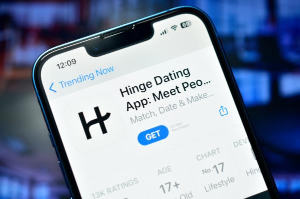 Hinge's tagline is that the app is 