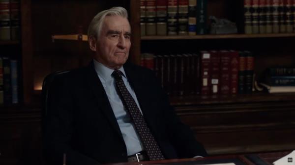 Sam Waterston as DA Jack McCoy in a recent episode of 
